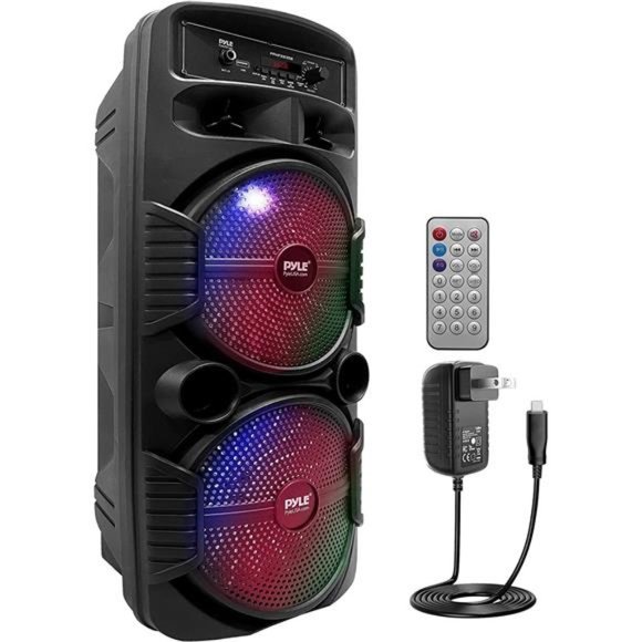 Portable Bluetooth PA Speaker System-600W Rechargeable Outdoor Bluetooth Speaker - Picture 1 of 6